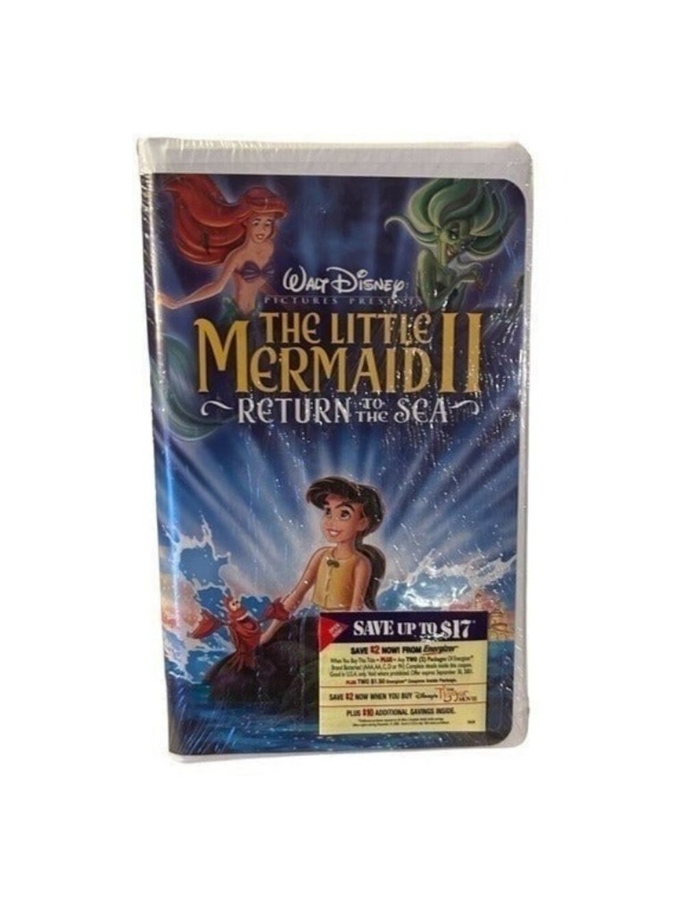 Vintage Deadstock SEALED Disney The Little Mermaid II on VHS y2k vintage